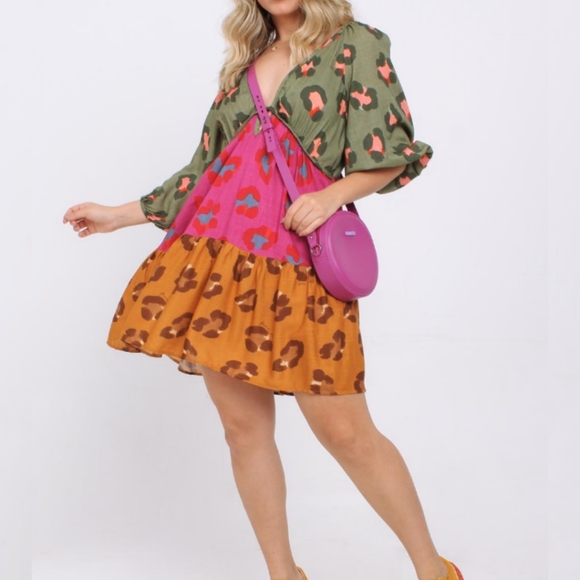 FARM Rio Leopard Dress - Picture 2 of 6